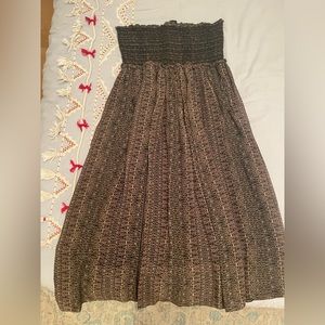 Isabel Marant silk tube midi dress / maxi skirt (can be styled 2 ways!!)